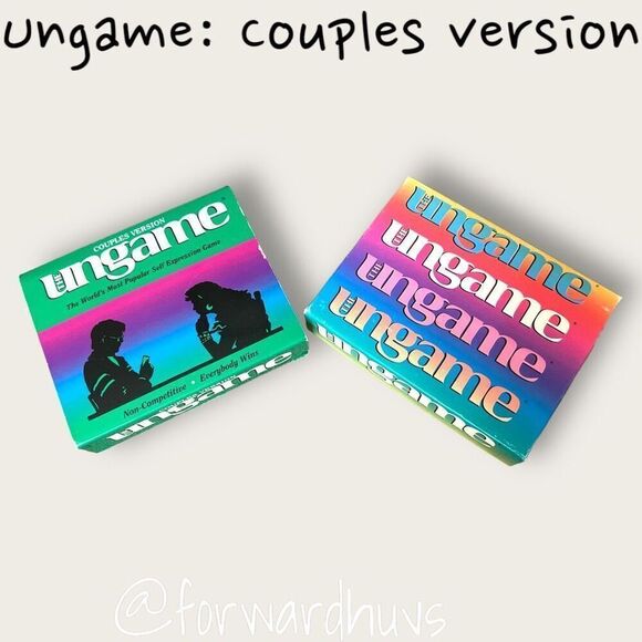 Vintage | The Ungame | Couples Version | Pocket Size - Picture 4 of 9